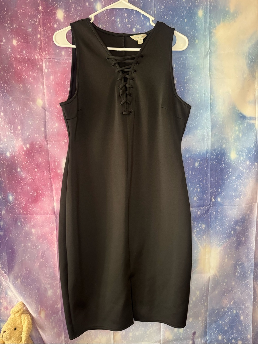 Belle Sky black midi dress 🛍